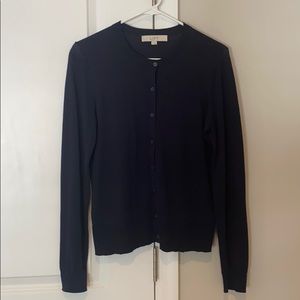 Loft navy cardigan
